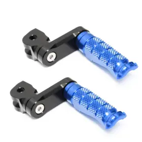 Fpfg103m40bkmccpbumag7w385 Fireriderworld R-fight Front Blue 40mm Lowering Footpegs For Spyder Rs 08-11 12 13 14 15 16