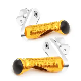 Fpfg22m40simprogdmag7w105 Fireriderworld Mpro 1.5 Inch Lowering Gold Front Foot Pegs For 1299 Panigale S R 15-17 18 19