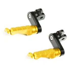 Fireriderworld Fpfg37m40bkmccpgdmag7w170 R-fight Front Gold 40mm Lowering Footpegs For Honda Cb1100 13 14 15 16 17