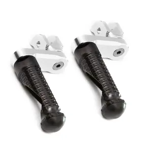Fpfg38m40simprobkmag7w172 Fireriderworld Mpro 1.5 Inch Lowering Black Front Foot Pegs For Honda Cbr650f 14 15 16 17 18