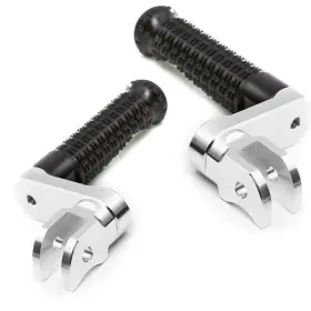 Fireriderworld Fpfg50aam40simprobkmag7w436 Mpro 1.5 Inch Lowering Black Front Foot Pegs For Kawasaki Ninja Zx-25r 21-23 24