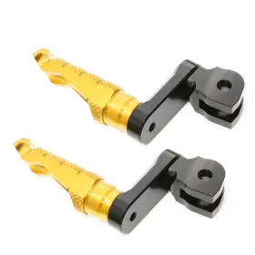 Fpfg76m40bkmccpgdmag7w289 Fireriderworld R-fight Front Gold 40mm Lowering Footpegs For Street Triple 675 R 09 10 11 12 Fpfg76m40bkmccpgdmag7w289 Fireriderworld R-fight Front Gold 40mm Lowering Footpegs For Street Triple 675 R 09 10 11 12