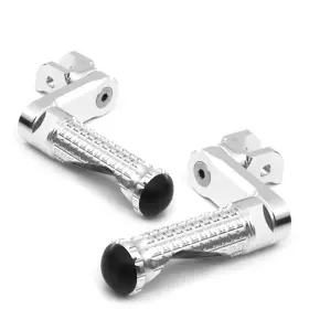 Fpfg95m40simprosimag7w355 Fireriderworld Mpro 1.5 Inch Lowering Silver Front Foot Pegs For Mt-09 Tracer 15-17 18 19 20