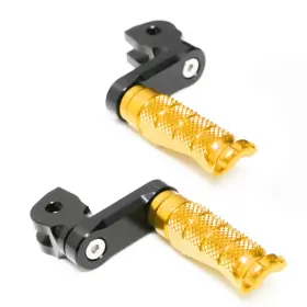 Fireriderworld Fpfg97m40bkmccpgdmag7w359 R-fight Front Gold 40mm Lowering Footpegs For Mt-10 Fz-10 16-18 19 20 21 22 23