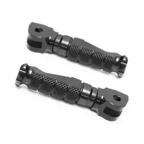 Frwfpfg25bbkmccp105001a23382 Fireriderworld Black R-fight Racing Front Foot Pegs For Ducati Hyperstrada 13 14 15