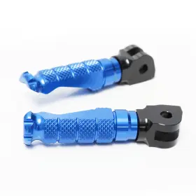 Frwukfpfg08bkmccp80401b23031 Fireriderworld Blue Billet R-fight Front Foot Pegs For F800r 09 10 11 12 13 14 15 16 17