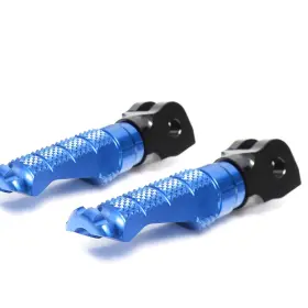 Fireriderworld Frwukfpfg12bkmccp80401b23046 Blue Billet R-fight Front Foot Pegs For Buell Xb9s Lightning 03