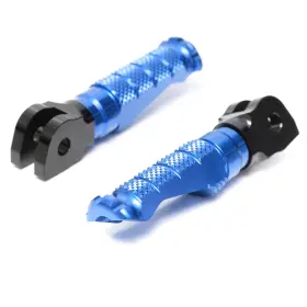 Frwukfpfg14bkmccp80401b23052 Fireriderworld Blue Billet R-fight Front Foot Pegs For Buell S1 Lightning All Year
