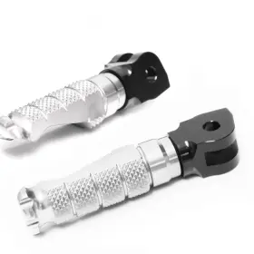 Frwukfpfg25bbkmccp80401b23382 Fireriderworld Silver Billet R-fight Front Foot Pegs For Ducati Hyperstrada 13 14 15