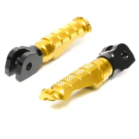 Frwukfpfg33bkmccp80401b23145 Fireriderworld Gold Billet R-fight Front Foot Pegs For Cbr1000rr Fireblade 11 12 13 14 15