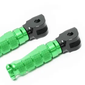 Frwukfpfg43bkmccp80401b23193 Fireriderworld Green Billet R-fight Front Foot Pegs For Zx-12r Ninja 00 01 02 03 04 05