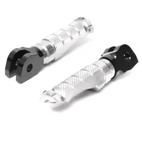 Frwukfpfg60bkmccp80401b23244 Fireriderworld Silver Billet R-fight Front Foot Pegs For Gsx-r 1000 R 17 18 19 20 21 22