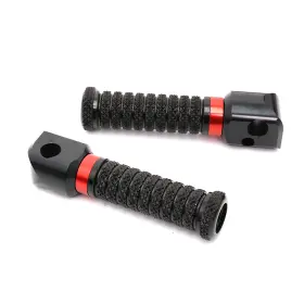 Mcffpa970bkporixxmcfpn758 Fireriderworld Cnc Rring Rear Foot Pegs For Suzuki Gladius Sfv 650 2009-2016 15 14 13 12 11
