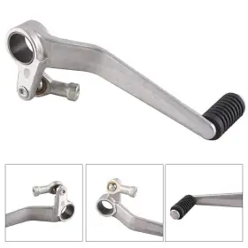 Flashbuyeasy 550752121237 Gear Shift Lever Shifter Pedal Silver Aluminum Fit For Suzuki Gsxr1000 2005-2008