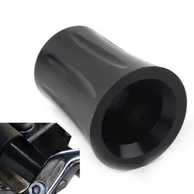 Flashbuyeasyusa 550744450871 Aluminum Heel Shifter Lever Eliminator Shaft Spacer For Harley Road Glide Black
