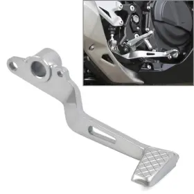 Flashbuyeasyusa 550745673569 Rear Foot Brake Pedal Lever Shift Fit Kawasaki Ninja 400 Z400 2018-23 Motorctcle