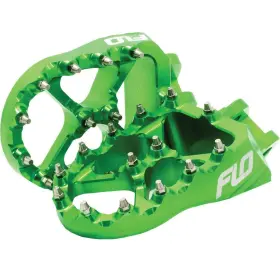 Fpeg-792g Flo Motorsports Pro Series Foot Pegs - Green