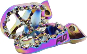Fpeg-793-jet Flo Motorsports Pro Series Foot Pegs - Jet Fuel Motorcycle Street Bike Dirt