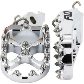 Fpeg-793cr Flo Motorsports Pro Series Foot Pegs - Chrome