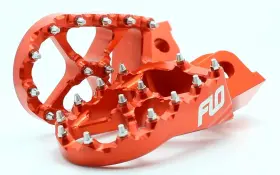 Fpeg-795-2org Flo Motorsports Fpeg-795-2 Org Pro Series Footpegs - Orange