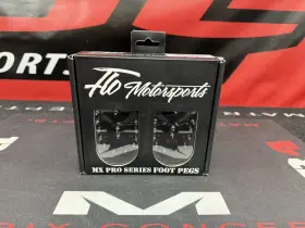 Fpeg-797blk Flo Motorsports Kawasaki Kx85 Kx100 Wide Pro Series Foot Pegs Black Footpegs 797
