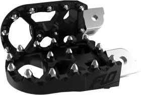 Fpeg-800-3 Flo Motorsports Moto Style Footpeg Set - Black