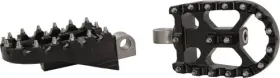 Fpeg-800blk Flo Motorsports Black Mx Style Footpegs Harley Dyna Sportster Club