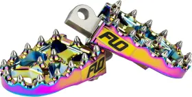 Fpeg-800jet Flo Motorsports Moto Style Footpeg Set - Jet Fuel