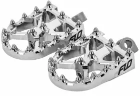 Fpeg-800v3cr Flo Motorsports V3 Bmx Style Footpegs Chrome Harley-davidson Male Mount