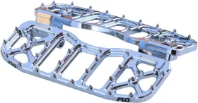 Fpeg-800v5cr Flo Motorsports V5 Moto Floorboard - Chrome