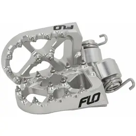 Low-793s Flo Motorsports Lowering Footpegs - Silver