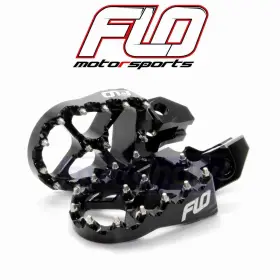 E1q4 Flo Motorsports Mn/e1q4 Pro Series Foot Pegs For 2008-2009 Ktm 65 Xc - Body Controls Wo