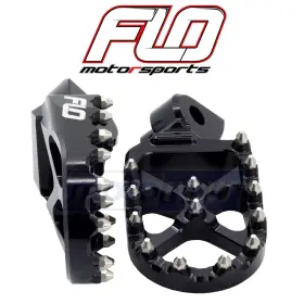 Flo Motorsports Mn/hf71 Pro Series Foot Pegs For 2010-2020 Suzuki Rm-z250 - Body Controls Uv