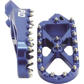 Speg-793blu Flo Motorsports Adventure/snow Footpeg Blue