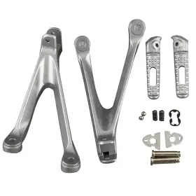 Fortodayy 550756380500 Rear Footrest Foot Pegs Footpegs Rest Pedals Kit Fit Honda Cbr 1000 Rr 2008-2016