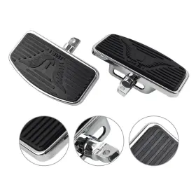 Fortodayy 550756699336 Passenger Footboard Floorboards Foot Pegs For Harley Touring Sportster 883 1200