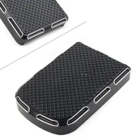 Fortodayyus 550729263359 Brake Pedal Pad Cover Fit Harley Road Glide Street Softail Fatboy Flst Fl
