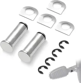 Hd-0032-10 Fovplue Footpeg Mounting Pins Kit Clevis Pin Spring Washer Retaining Sliver