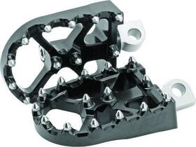 Fpeg-800v3blk Flo Motorsports Bmx Style Footpeg Set - Black