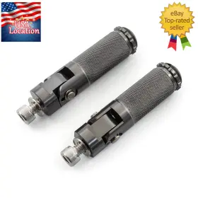 Fx-djz-es-211104-1-44 Fxcnc Gray Foldable Cnc Rearset Footrests Footpegs Foot Pegs Pedals Modify Aluminum M8