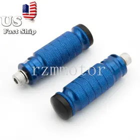 Fx-djz-r1j-251213-4 Fxcnc Cnc Blue Footpegs Footrests Rests Pedals 8mm For Bmw S1000rr / Hp4 Pair