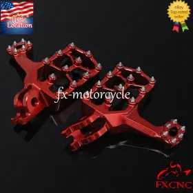 Fx-jd-208-ct-es-200924-m-7 Fxcnc For Honda Crf250 Rally 2017-2021 Aluminum Extended Footpeg Footrest Cnc Pedals