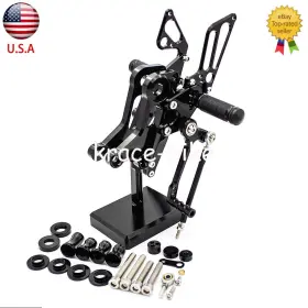 Fx-jt-696-ks-211231-1-22 Fxcnc For Ducati Monster 696 2008-2014 Cnc Rearset Footpegs Pedals Rear Set Motorcycle