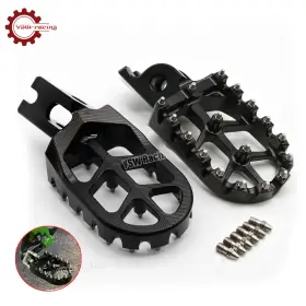 Fx-jt-foot-z-208d-ysw-202603 Fxcnc For Kawasaki Kx250 Kx250f Kx450f Klx450 Cnc Extended Footpegs Footrest Pedals Us