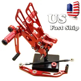 Fx-jt-k1-r1a-190212-z-1 Fxcnc Fit Yamaha Yzf R6 2006-2014 Footrest Fotopeg Rearset Us Red 2013 12
