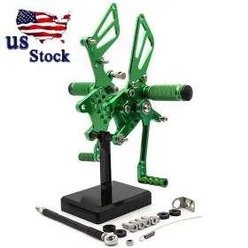 Fx-jt-k1-rzm2e-20231221-8-2 Fxcnc Cnc Green Rearset Footpegs Pedal For Suzuki Gsxr 600/750 1997 1998-2005