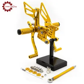 Fx-jt-k1-yswe-20240328-m-239 Fxcnc For Suzuki Gsxr1000 2000-2004 2001 2002 03 Cnc Rearsets Footrest Footpegs Pedals