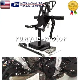 15-es-220316-1 Fxcnc Fx-jt-mt07-13/15-es-220316-1 For Yamaha Mt-07/fz07 2013-2024 Xsr700 2015-2018 Cnc Rearset Footpegs Footrest