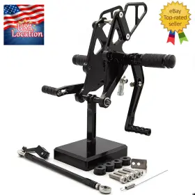 Fx-jt-mt07-es-220126-43 Fxcnc For Yamaha Mt-07 Fz07 Mt07 2013-2022 Black Cnc Footpegs Rearset Gp Pedals Shift