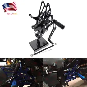 03-ks-2101011-1 Fxcnc Fx-jt-r1-98/03-ks-2101011-1 For Yamaha Yzf R1 1998-2003 Rearset Footpegs Pedals Adjustable Pegs Set Racing